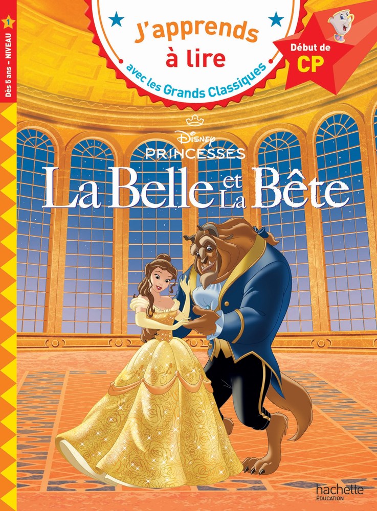 Disney - La Belle et la Bête, CP Niveau 1
