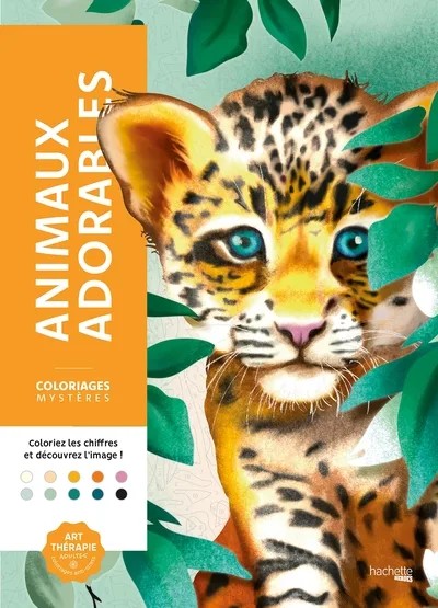 [5128470] Coloriages mystères - Animaux adorables
