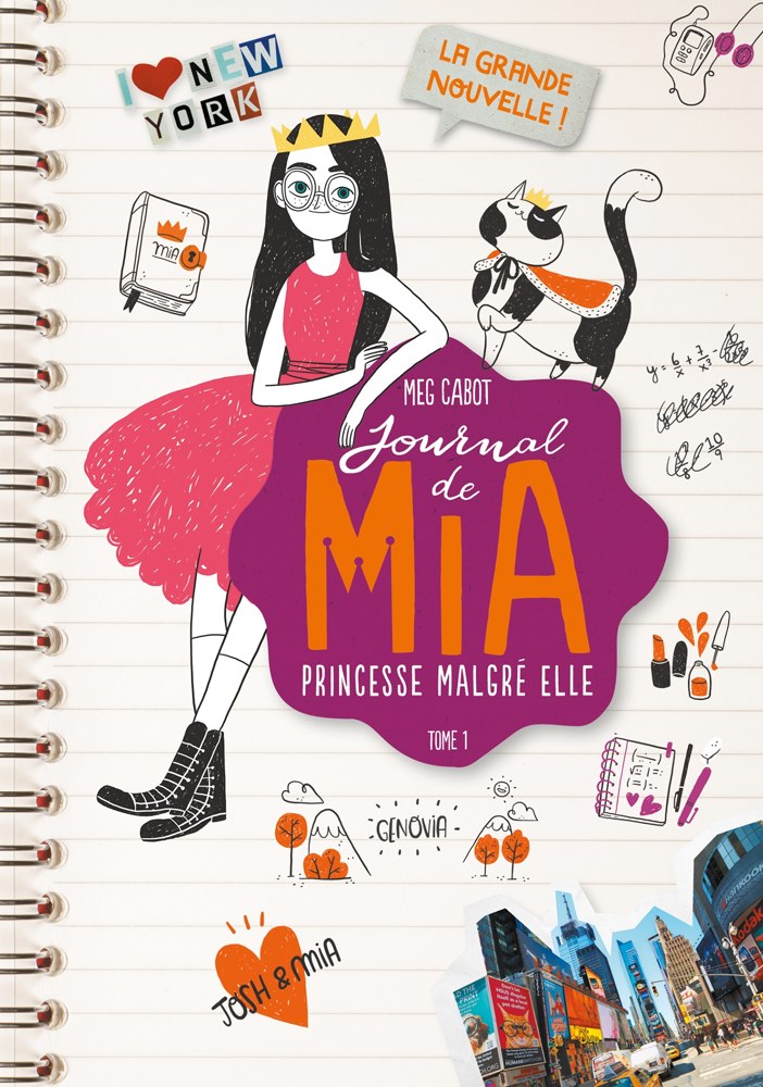 Journal de Mia, princesse malgré elle - Tome 1 - La grande nouvelle !