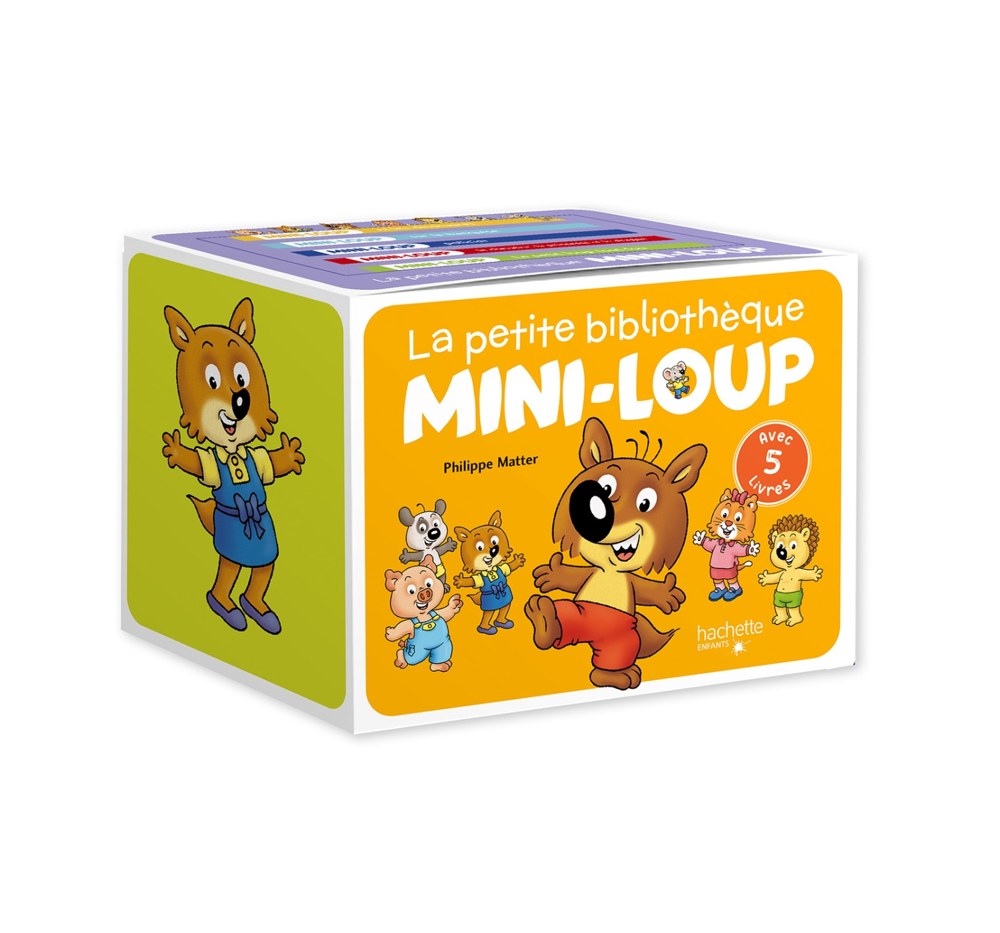 La petite bibliothèque Mini-Loup - avec 5 livres