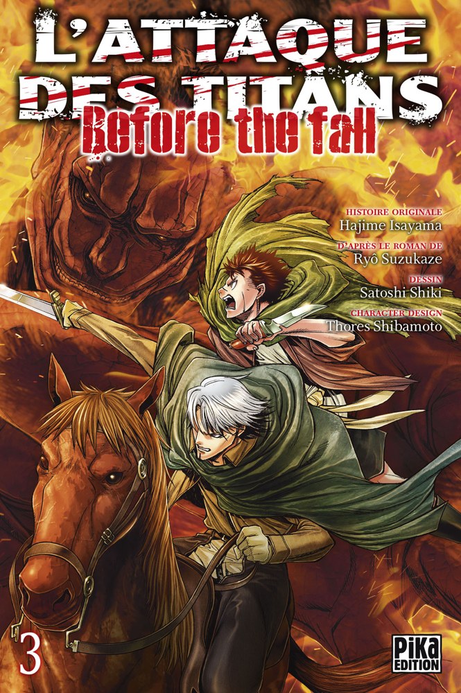 L'attaque des Titans : Before the fall - Tome 3