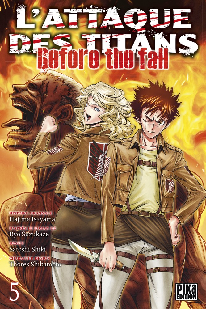 L'attaque des Titans : Before the fall - Tome 5