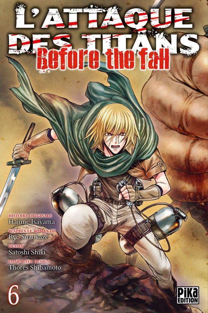 L'attaque des Titans : Before the fall - Tome 6