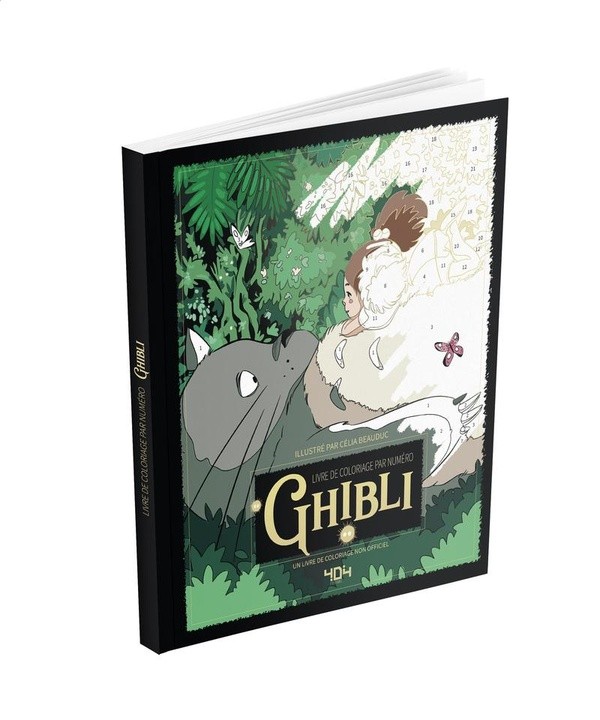 [1046893] Coloriages par numéro - Ghibli