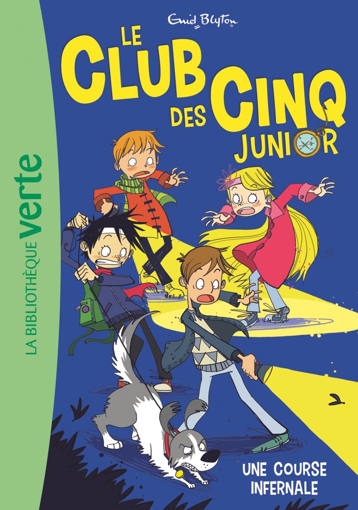 Le club des cinq junior - Tome 4 - Une course infernale