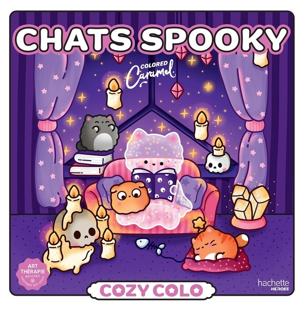 [8424656] Cozy Colo Colored Caramel - Chats spooky
