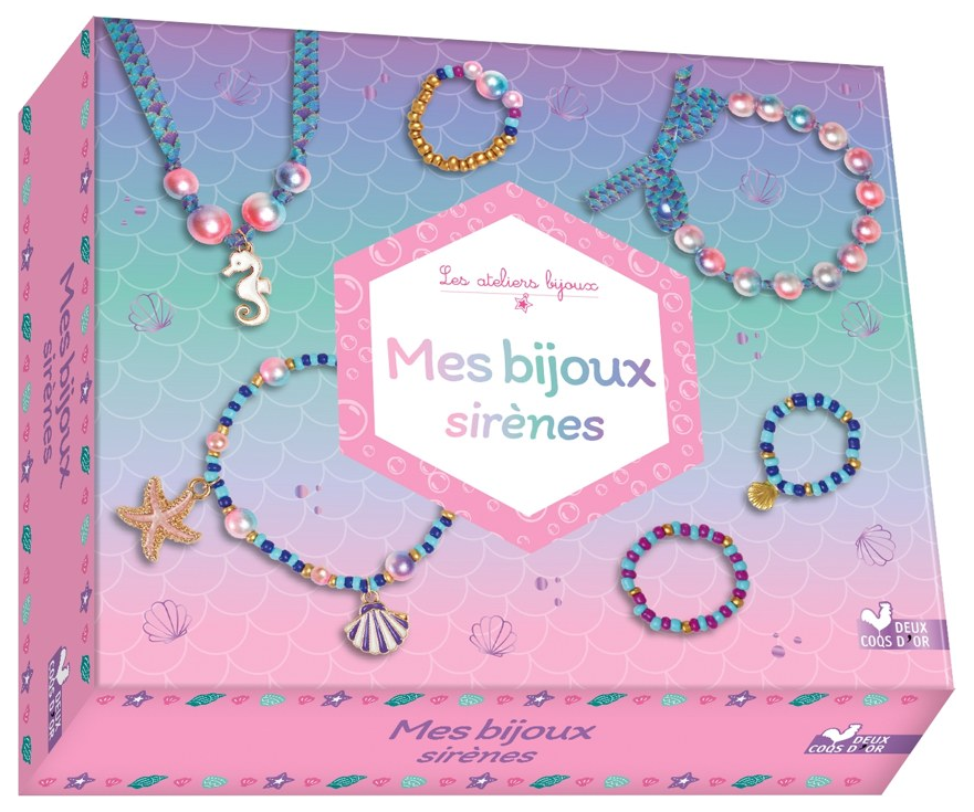 Mes bijoux sirènes - coffret avec accessoires