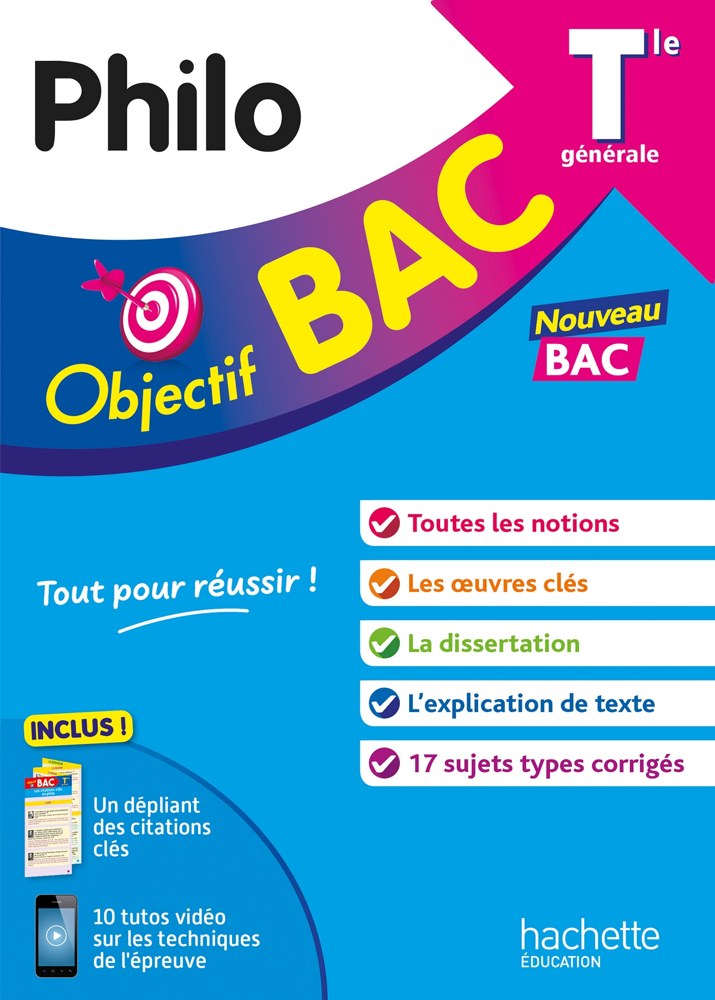 Objectif BAC Tle Philosophie BAC 2026