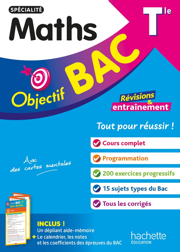 Objectif BAC Tle spécialité Maths BAC 2026
