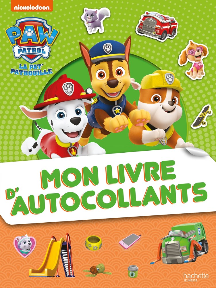 Pat' Patrouille - Mon livre d'autocollants