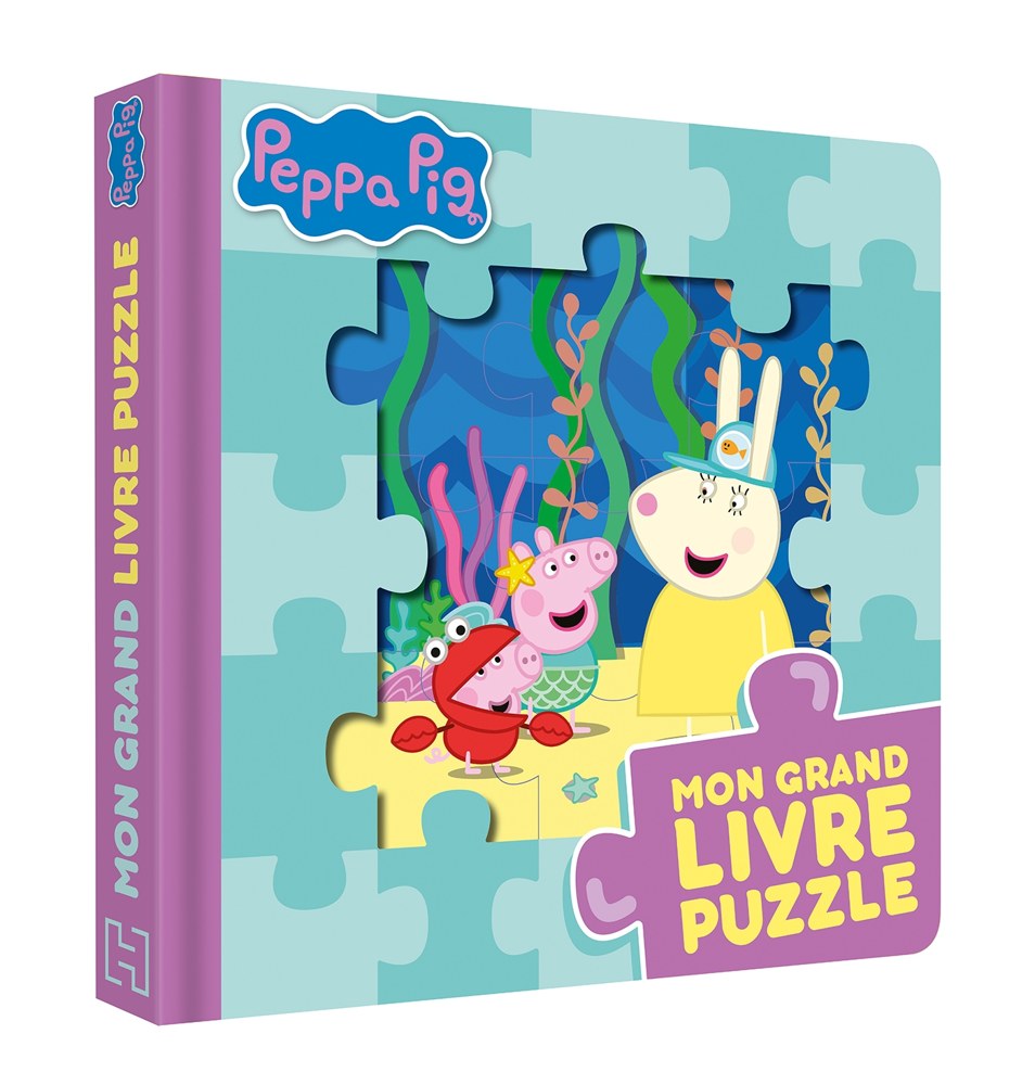 Peppa Pig - Mon grand livre puzzle