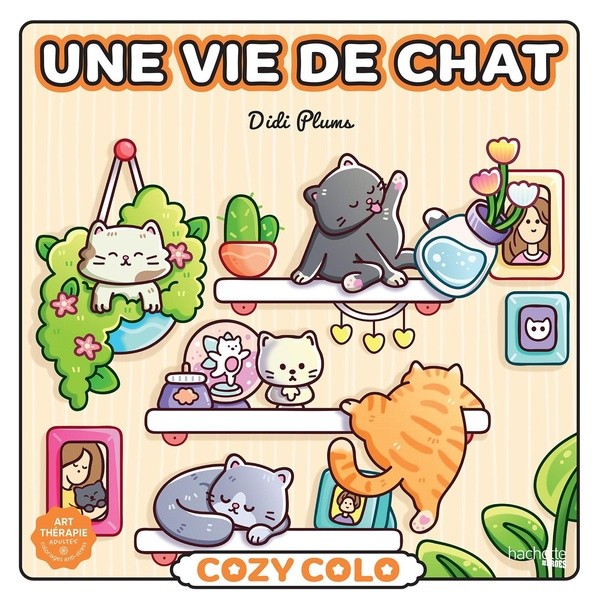 [2880922] Cozy colo Didi Plums : Une vie de chat