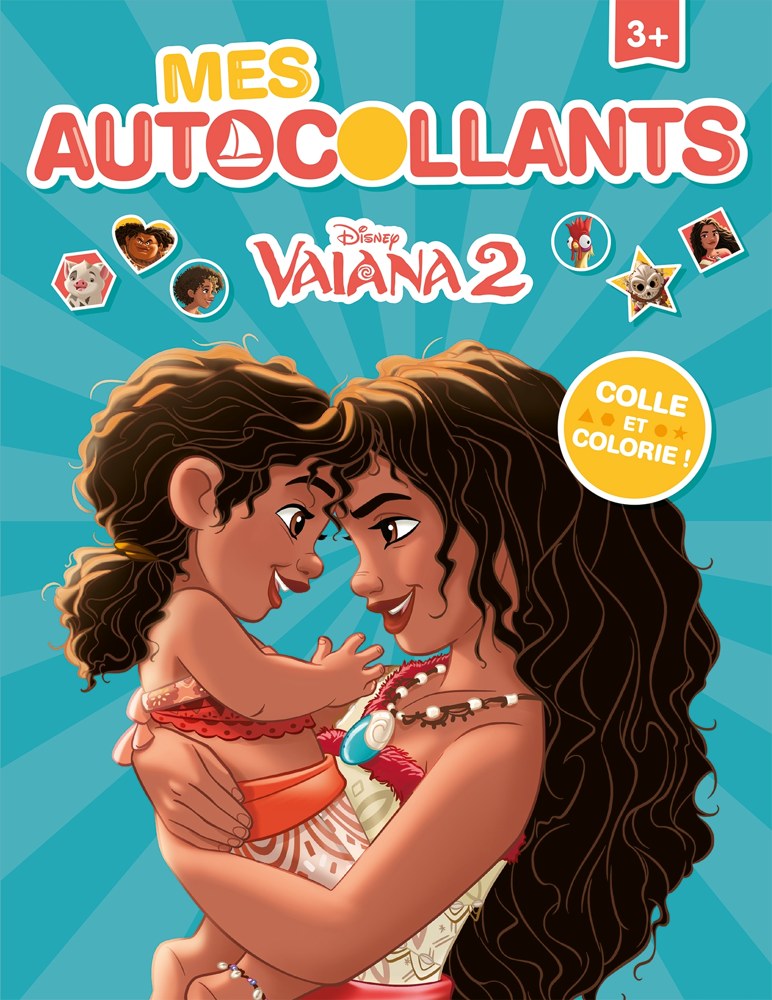 VAIANA 2 - Mes autocollants - DISNEY PRINCESSES