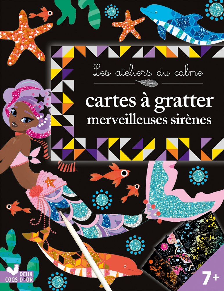 Cartes à gratter - Merveilleuses sirènes