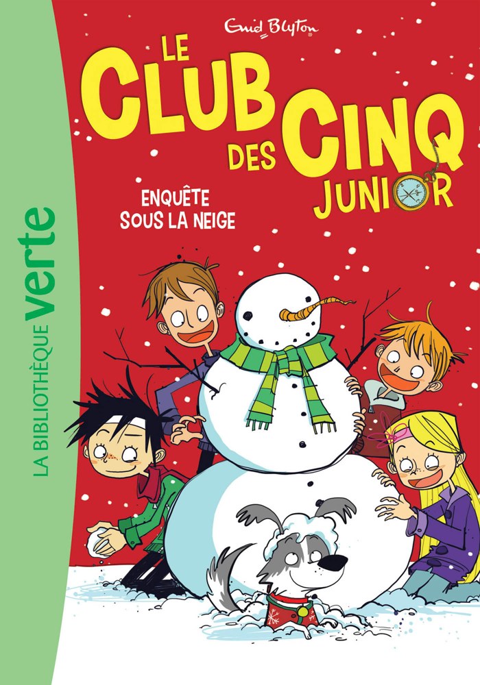 Le Club des Cinq Junior, Tome 08 - Enquête sous la neige