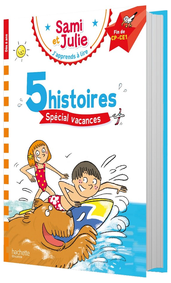 Sami et Julie Fin CP-CE1 - 5 histoires spécial vacances