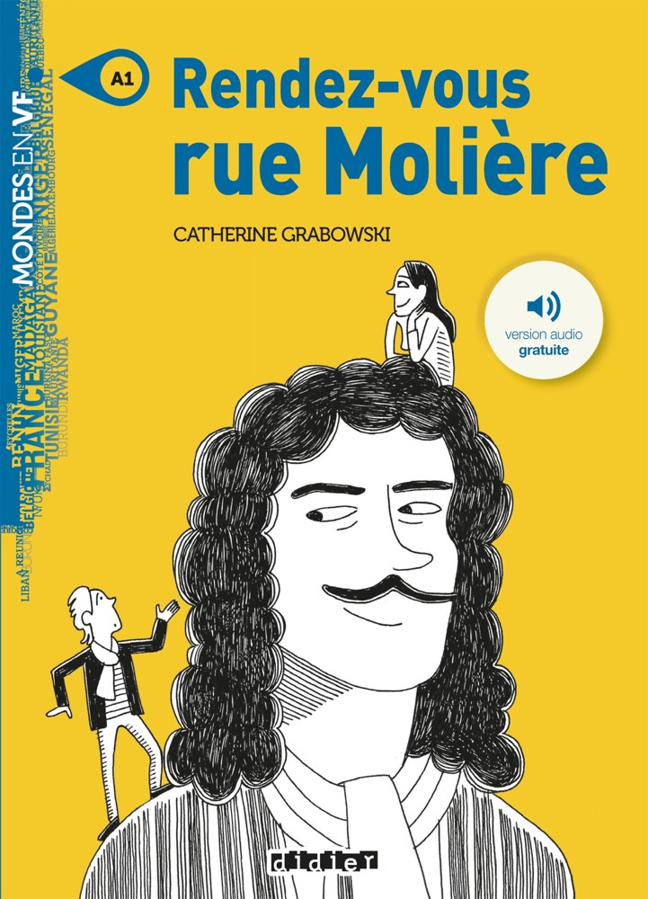 Mondes en VF - Rendez-vous rue Molière - Niv. A1 - Livre + audios