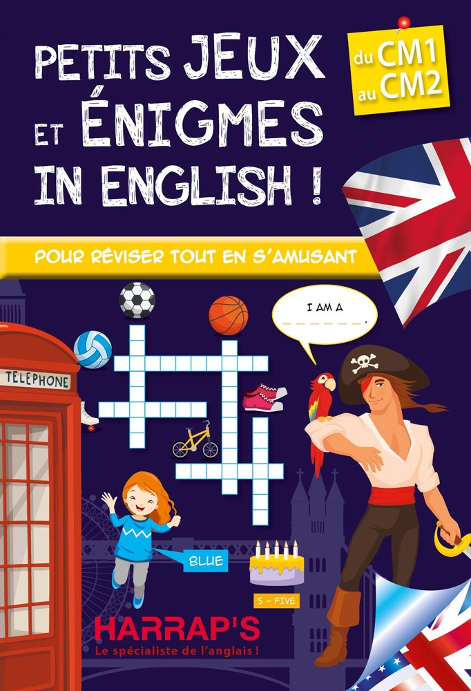 Harrap s Petits jeux et petites énigmes CM1-CM2