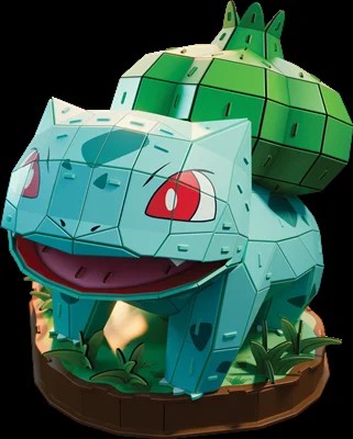 [SMA4DBC01FR] 4D Build Pokémon - Bulbizarre