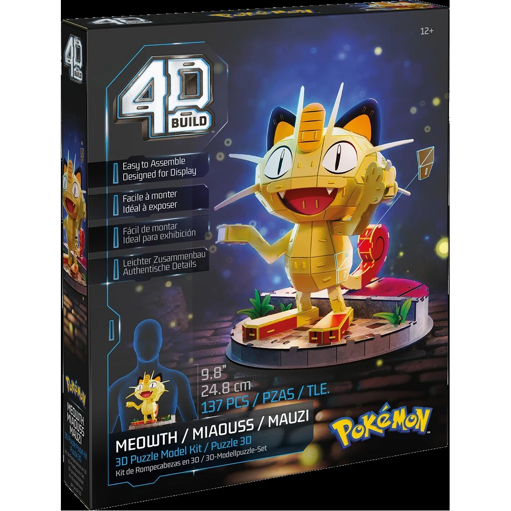[SMA4DBM01FR] 4D Build Pokémon - Miaouss