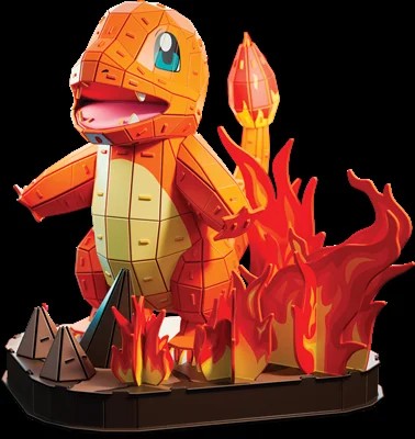 [SMA4DBS01FR] 4D Build Pokémon - Salamèche