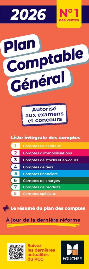 Plan comptable général - PCG - 2026