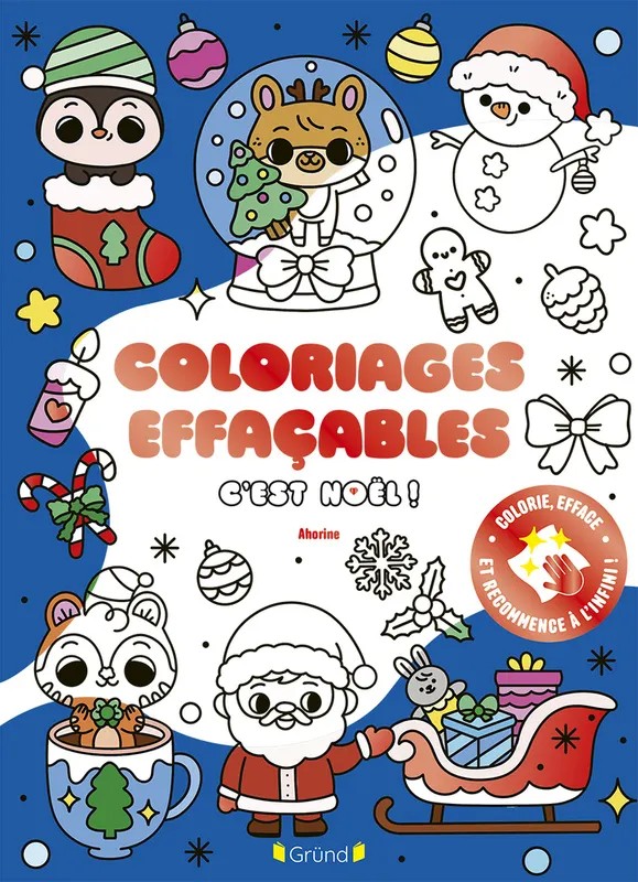Coloriages effaçables - C'est Noël !