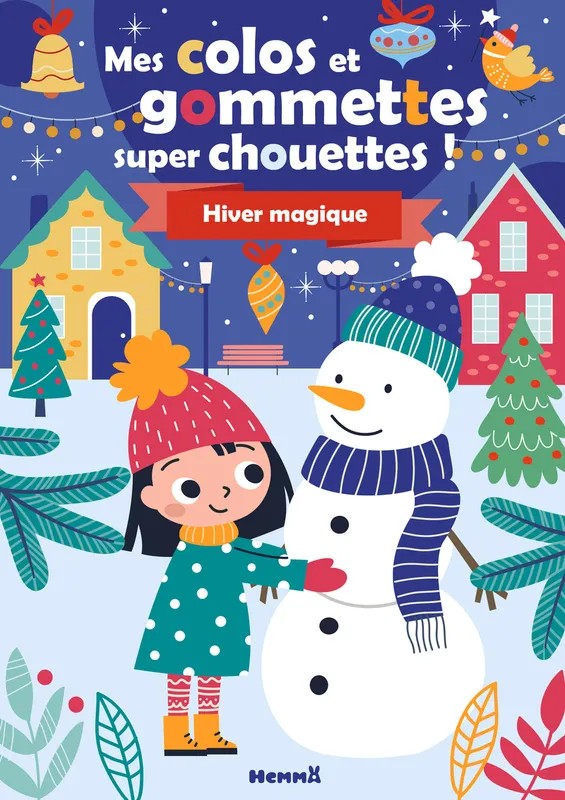 [1084157] Mes colos et gommettes super chouettes ! Hiver magique