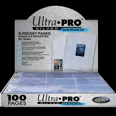 Ultra Pro : 100 Feuilles de Classeur Silver