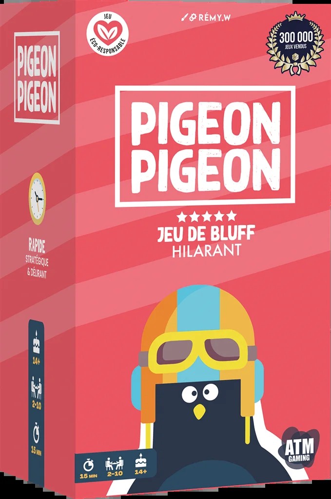[3701380500018] Pigeon Pigeon Rouge FR