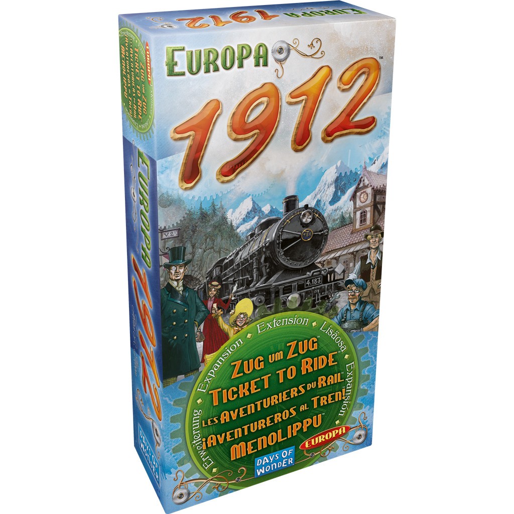 [0824968299111] Aventuriers du Rail Europe (Les) : 1912 (Ext) 