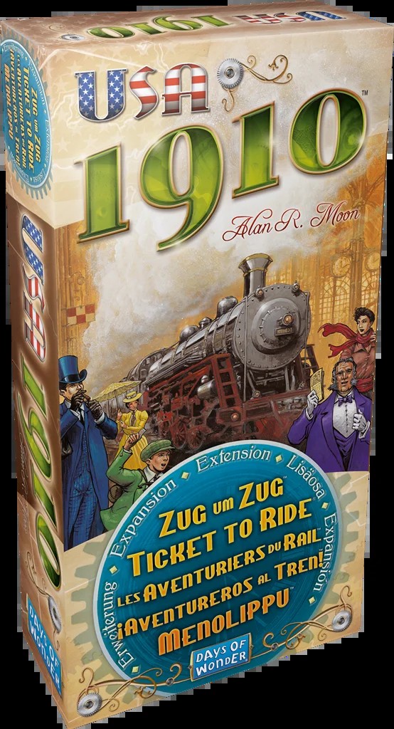 [0824968817711] Aventuriers du Rail (Les) : 1910 (Ext)