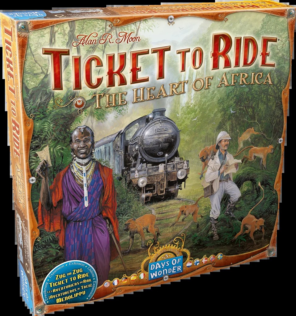 [0824968817742] Aventuriers du Rail (Les) : Afrique (Ext)