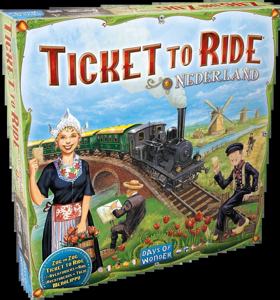 [0824968817766] Aventuriers du Rail (Les) : Pays-Bas (Ext)