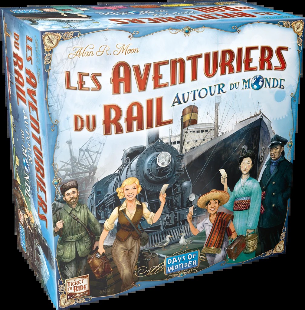 [0824968720226] Aventuriers du Rail (Les) : Autour du Monde