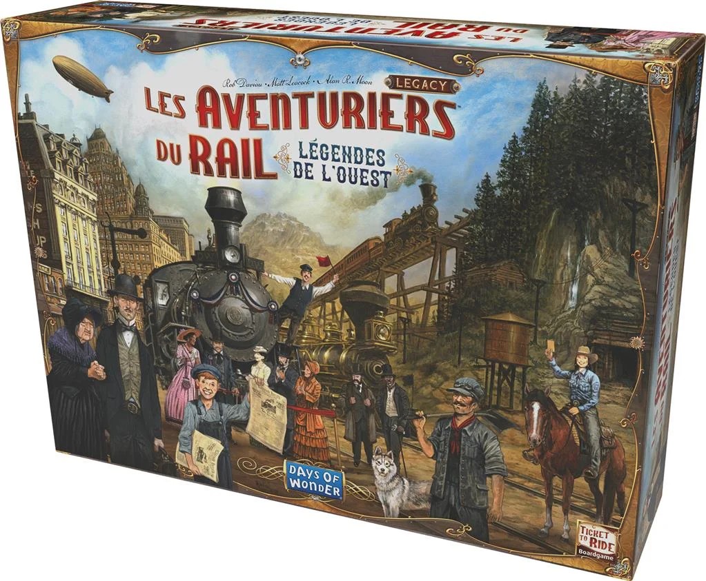 [0824968202364] Aventuriers du Rail (Les) : Legacy
