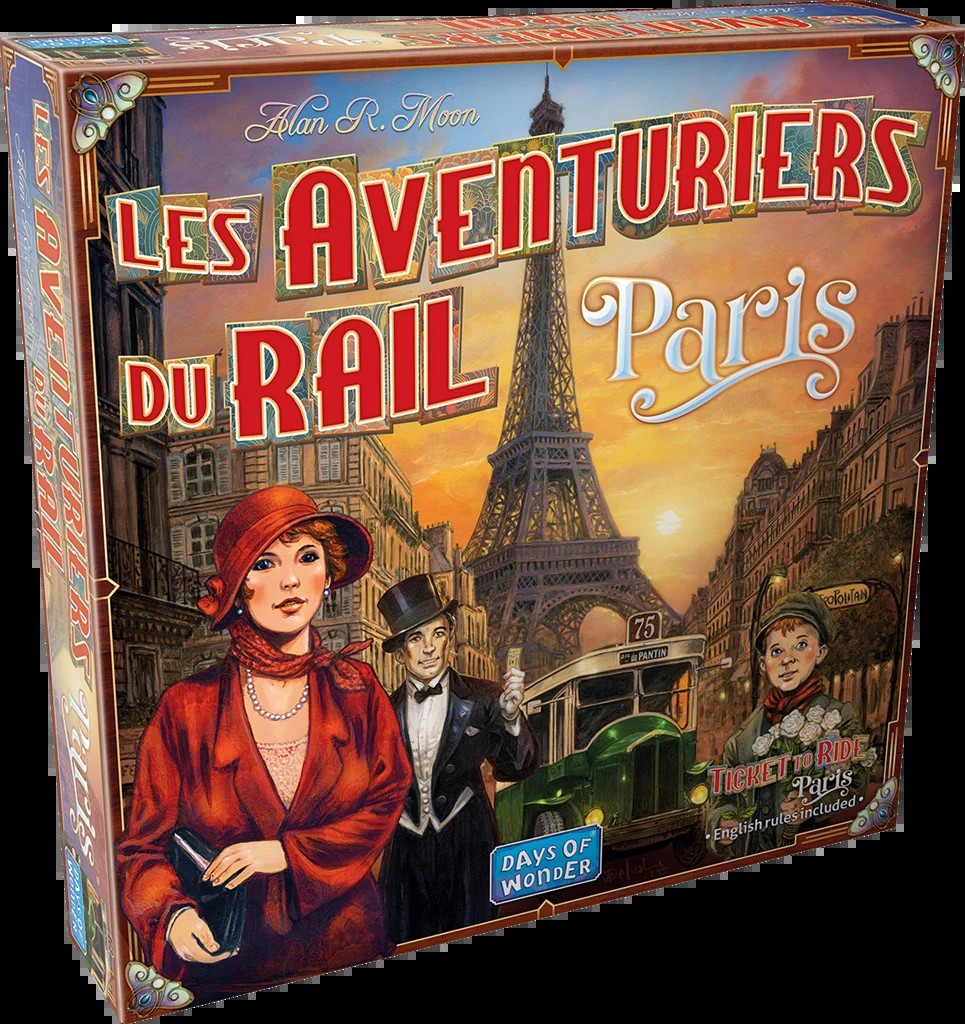 [0824968220665] Aventuriers du Rail (Les) : Paris