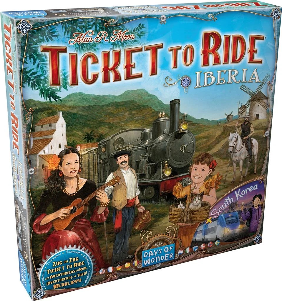 [0824968201381] Aventuriers du Rail (Les) : Iberia & Corée du Sud