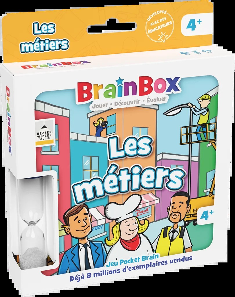 [5025822533012] BrainBox Pocket : Métiers