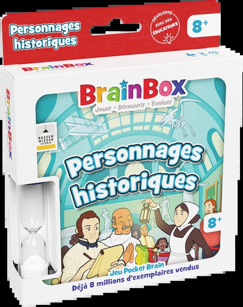 [5025822533036] BrainBox Pocket : Personnages Historiques