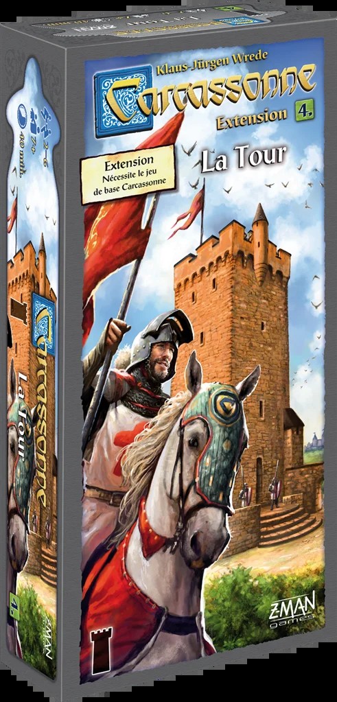 [8435407618862] Carcassonne : La Tour (Ext)