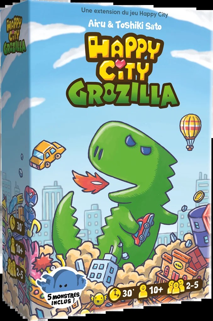 [3760052143854] Happy City : Grozilla (Ext)