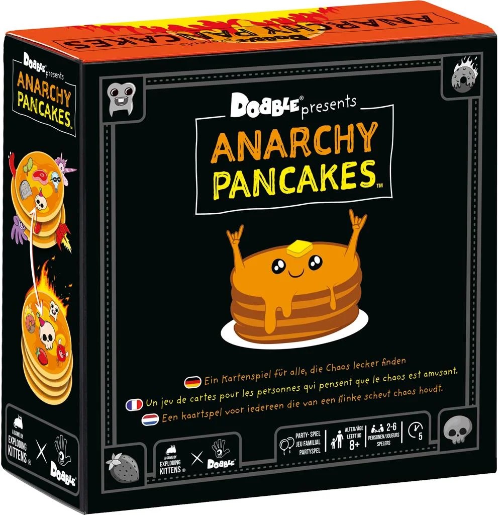 [3558380117568] Dobble : Anarchy Pancakes (Clutch Box) DE/FR/NL