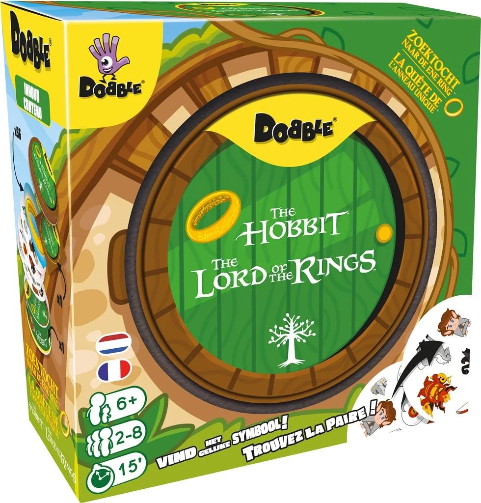 [3558380128908] Dobble : Seigneur des Anneaux