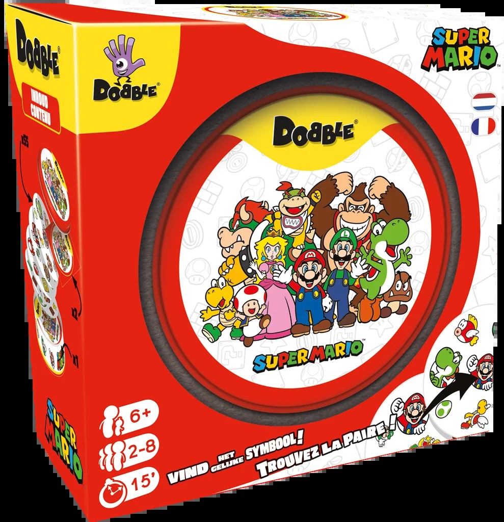[3558380116790] Dobble : Super Mario (Eco Sleeve) FR/NL