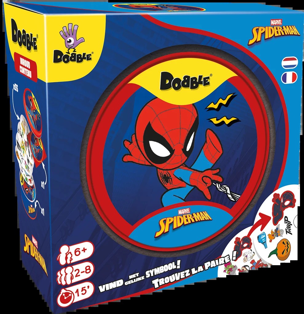 [3558380135906] Dobble Spiderman (Eco Sleeve) FR/NL