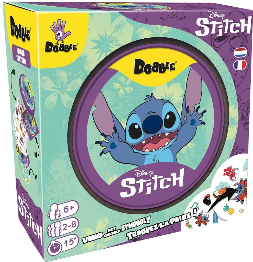 [3558380123538] Dobble : Lilo et Stitch (Eco Sleeve) FR/NL