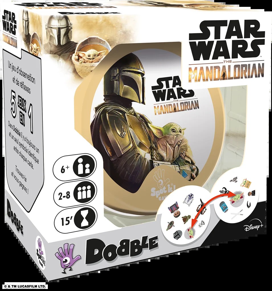 [3558380084044] Dobble Star Wars Mandalorian