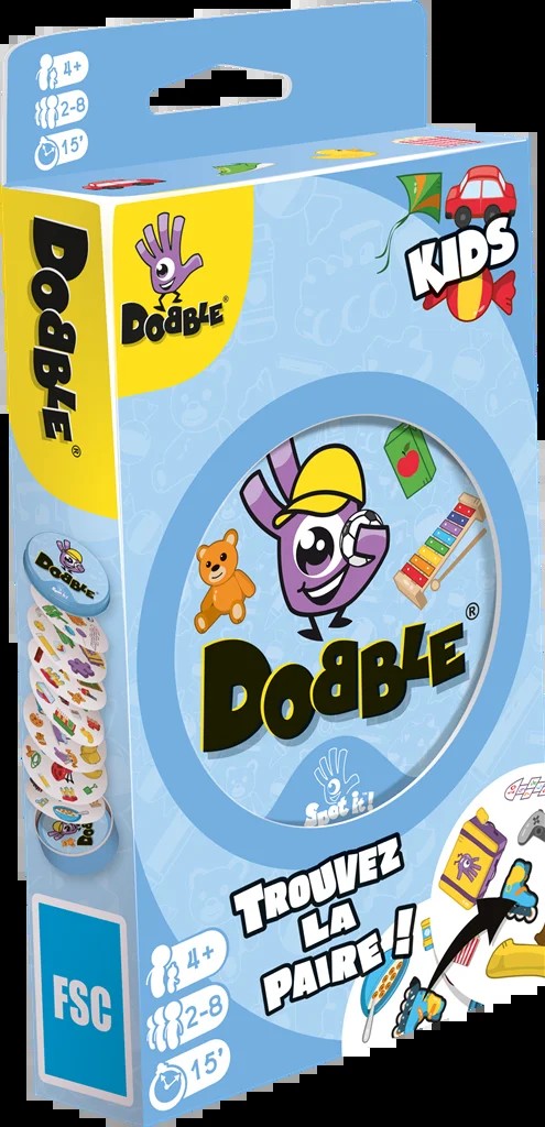 [3558380078074] Dobble Kids (Blister Eco)