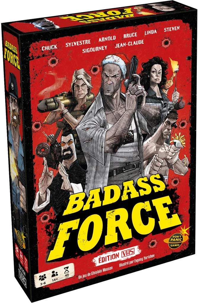 [3663411300861] Badass Force : Édition VHS